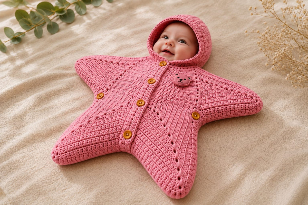 Baby Blanket Crochet Pattern – Easy & Cozy Crochet PDF Pattern