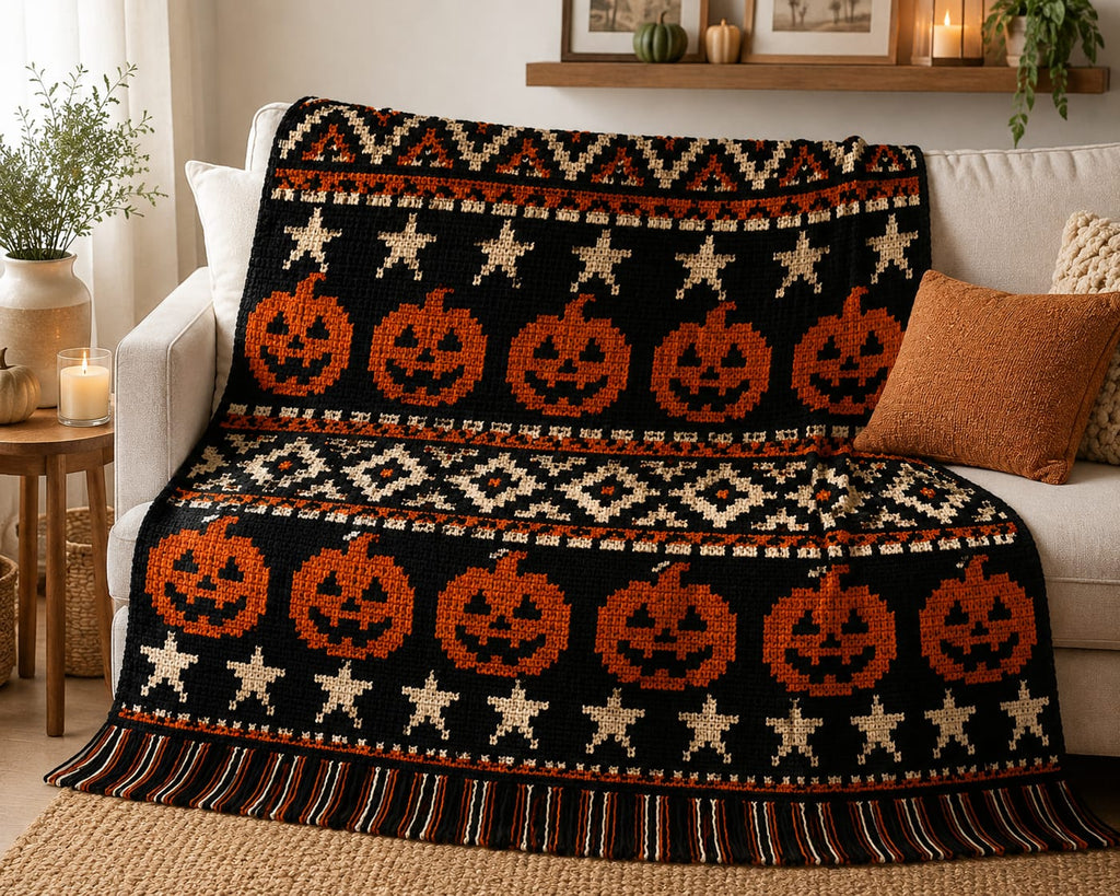 Mosaic Crochet Pattern – Overlay Mosaic Blanket PDF Pattern