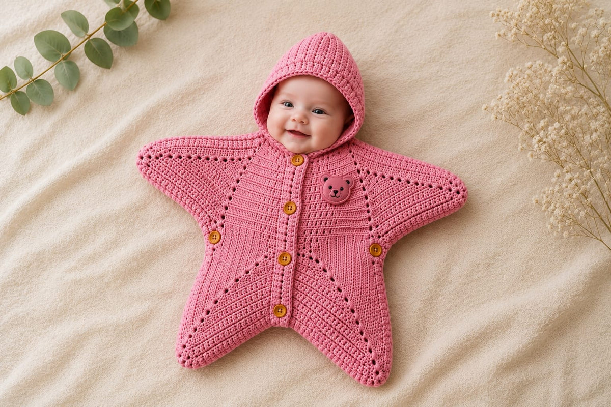 Baby Blanket Crochet Pattern – Easy & Cozy Crochet PDF Pattern