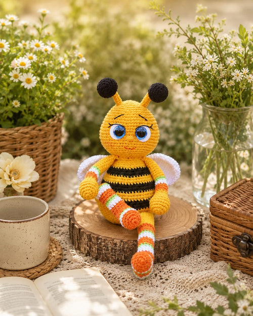 Bee Crochet Pattern – Cute Amigurumi Bee PDF Crochet Pattern